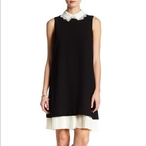 Nanette Lepore Lace Collar Shift Dress

2